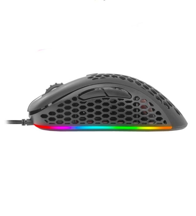 تصویر  ماوس باسیم گرین مدل GM606-RGB