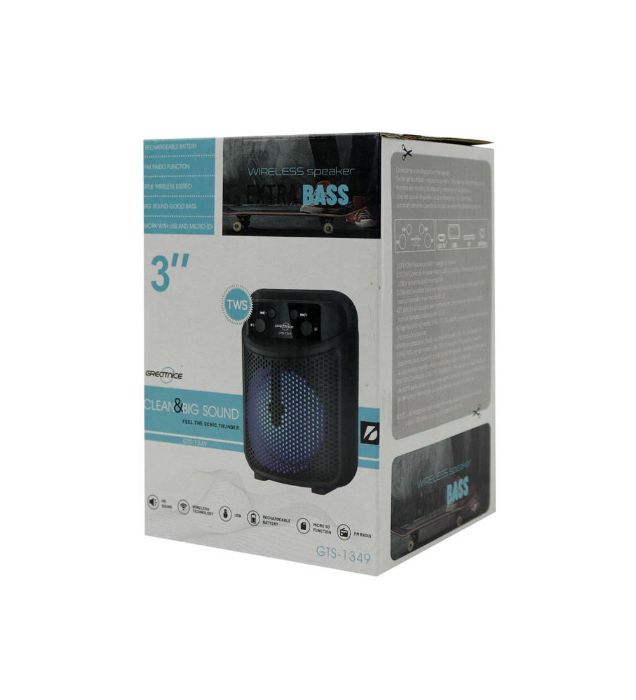 تصویر  اسپیکر بلوتوثی قابل حمل گریت نایس مدل GTS-1349