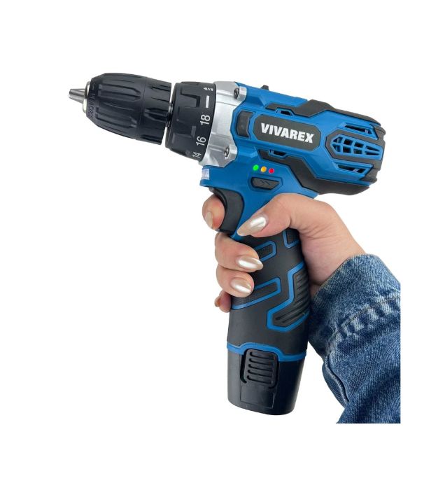 تصویر  دریل پیچ گوشتی شارژی ویوارکس مدل VR12V-1C