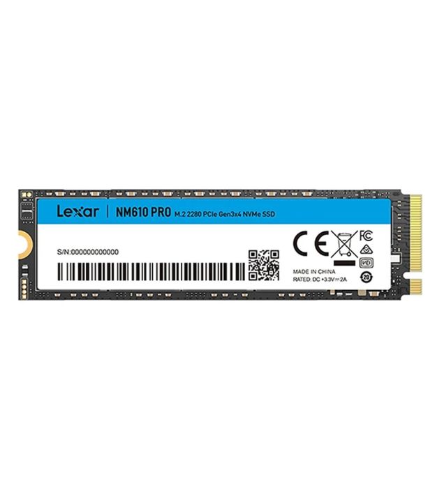 تصویر  هارد اینترنال اس اس دی لکسار مدل NM610 PRO M.2 2280 ظرفیت 500 گیگابایت
