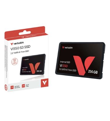 تصویر  هارد اینترنال اس اس دی ورباتیم مدل Vi550 S3 ظرفیت 256 گیگابایت