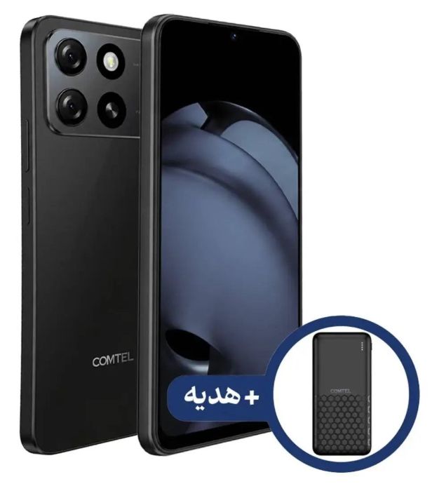 تصویر  گوشی موبایل کامتل Tivo Core 4G ظرفیت 64 گیگابایت رم 4 گیگابایت + پاوربانک 20 هزار میلی آمپر ساعت