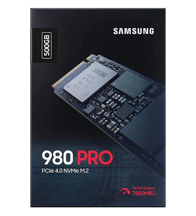 تصویر  هارد اینترنال اس اس دی سامسونگ مدل 980PRO ظرفیت 500 گیگابایت