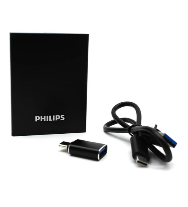 تصویر  هارد SSD اکسترنال فیلیپس مدل Portable ssd ظرفیت 256 گیگابایت