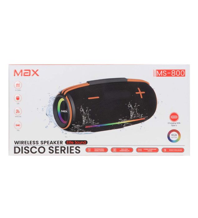 تصویر  اسپیکر بی سیم مکس مدل MS-800