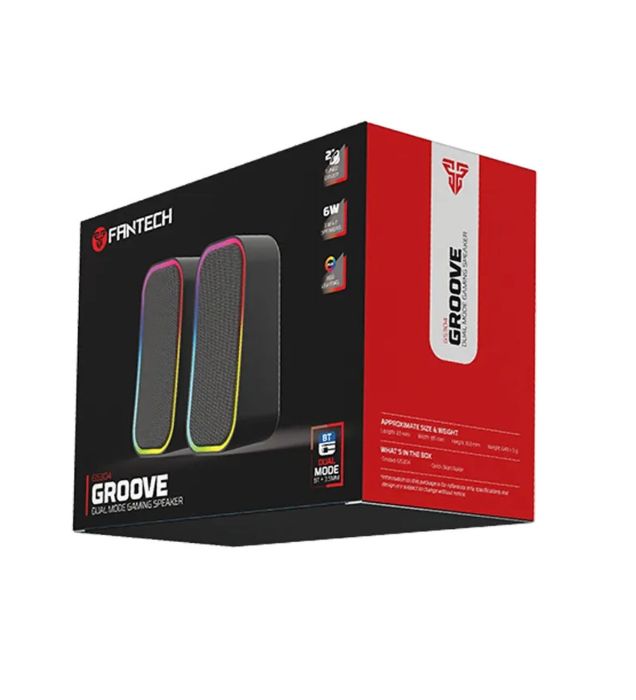 تصویر  اسپیکر گیمینگ دسکتاپ فنتک مدل GROOVE GS304