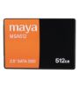 تصویر  هارد SSD اینترنال مایا مدل MSA512 ظرفیت 512 گیگابایت