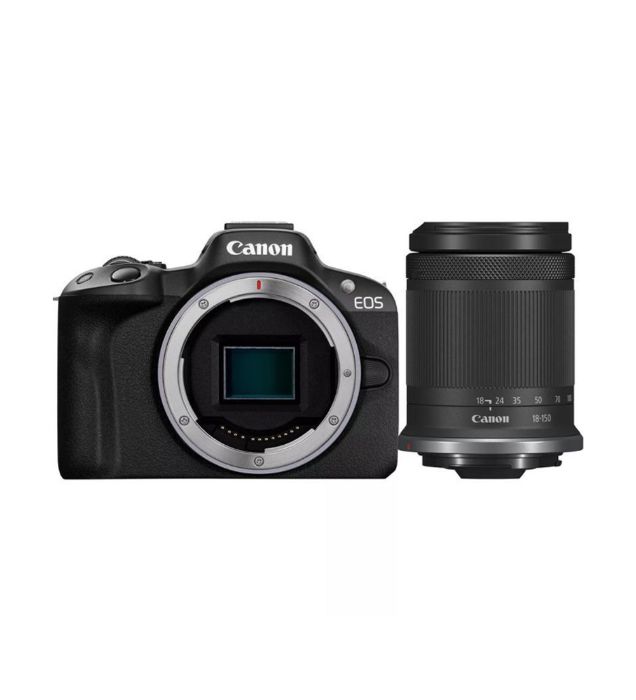 تصویر  دوربین عکاسی بدون آینه کانن مدل EOS R50 Kit RF-S با لنز 18-150 میلی متری