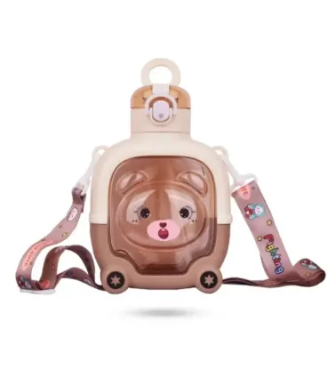 تصویر  قمقمه مدل خرس مهربان بند دار