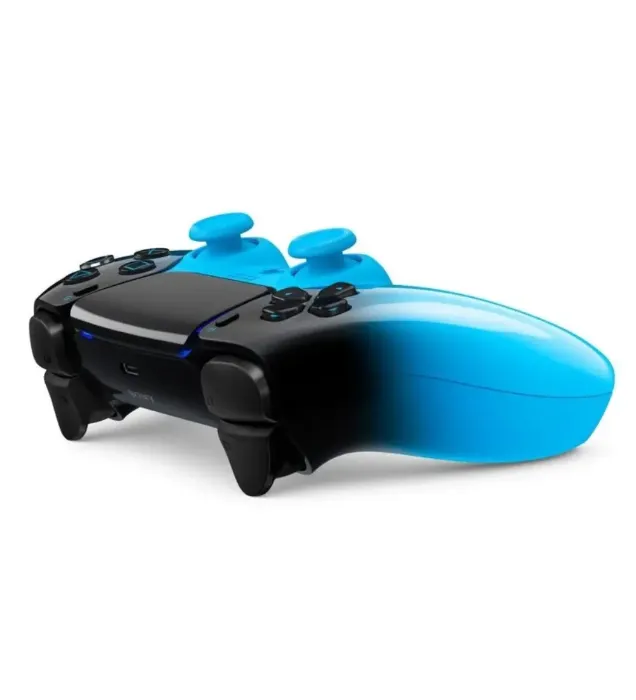 تصویر  دسته PS5 مدل مجموعه Hyperpop آبی