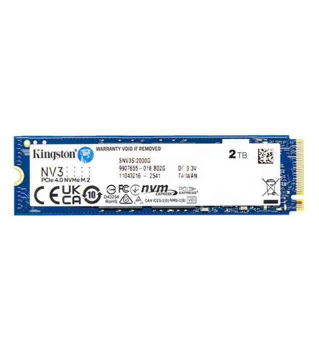 تصویر  هارد اینترنال اس اس دی PCIe Gen4 x4 کینگستون مدل NV3 ظرفیت 2 ترابایت