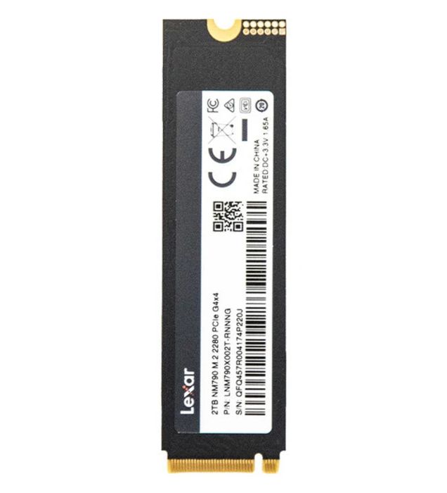 تصویر  هارد اینترنال اس اس دی PCIe Gen4 x4 لکسار مدل NM790 ظرفیت 2 ترابایت