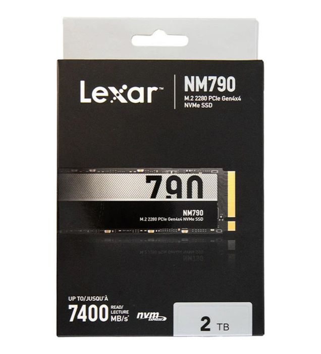 تصویر  هارد اینترنال اس اس دی PCIe Gen4 x4 لکسار مدل NM790 ظرفیت 2 ترابایت