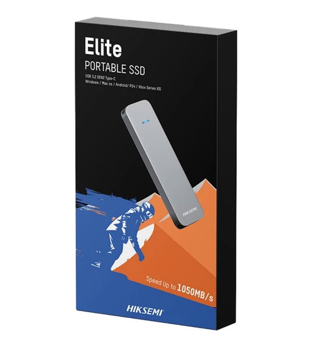 تصویر  هارد اس اس دی USB 3.2 Gen2 اکسترنال هایک سمی مدل Elite ظرفیت 2 ترابایت