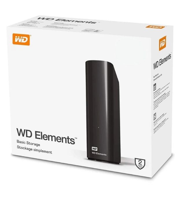 تصویر  هارد اکسترنال وسترن دیجیتال مدل Elements ظرفیت 10 ترابایت