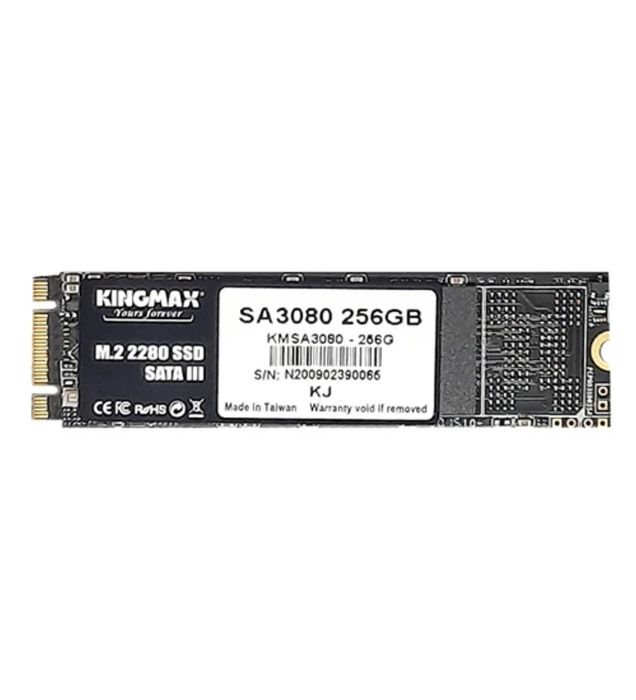 تصویر  هارد اینترنال اس اس دی کینگ مکس مدل SA3080 M.2 2280 ظرفیت 256 گیگابایت