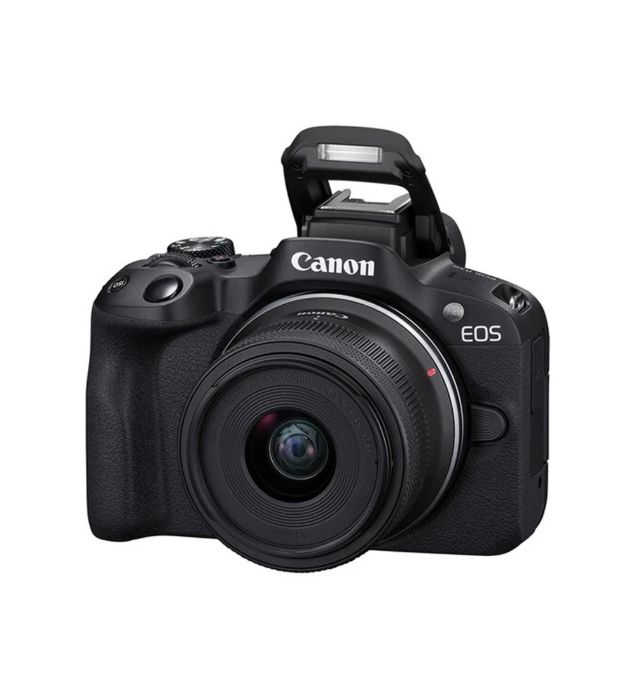 تصویر  دوربین عکاسی بدون آینه کانن مدل EOS R50 با لنز 18-45 میلی متری