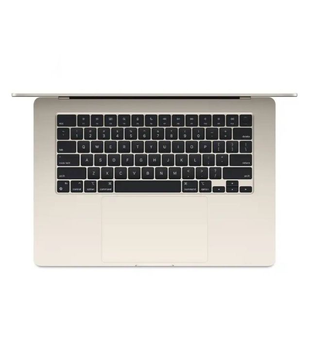 تصویر  لپ تاپ اپل 13.6 اینچی اپل مک بوک ایر MW103 M4 2025 LLA 16GB 512GB SSD Integrated
