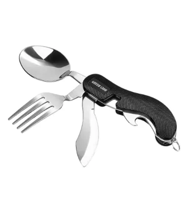 تصویر  ست قاشق چنگال مسافرتی گرین لاین مدل Cutlery Set