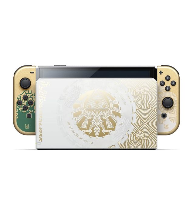 تصویر  کنسول بازی نینتندو مدل Switch White OLED Tears of the Kingdom