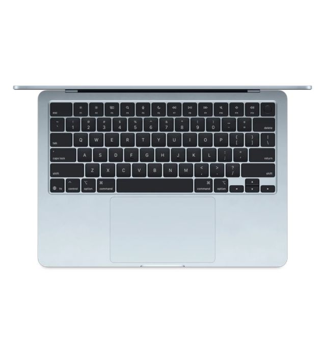 تصویر  لپ تاپ اپل 13.6 اینچی مک بوک ایر MC6U4 M4 2025 16GB 512GB SSD Integrated