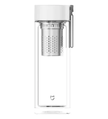 تصویر  فلاسک شیشه ای دو جداره شیائومی مدل Mijia MJBLB01PL - پک چین