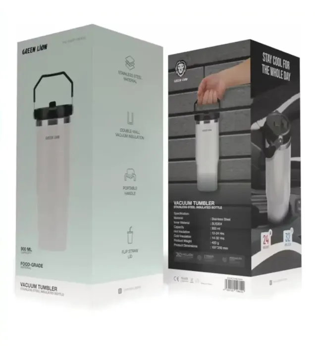 تصویر  ماگ گرین لاین مدل Vacuum Tumbler