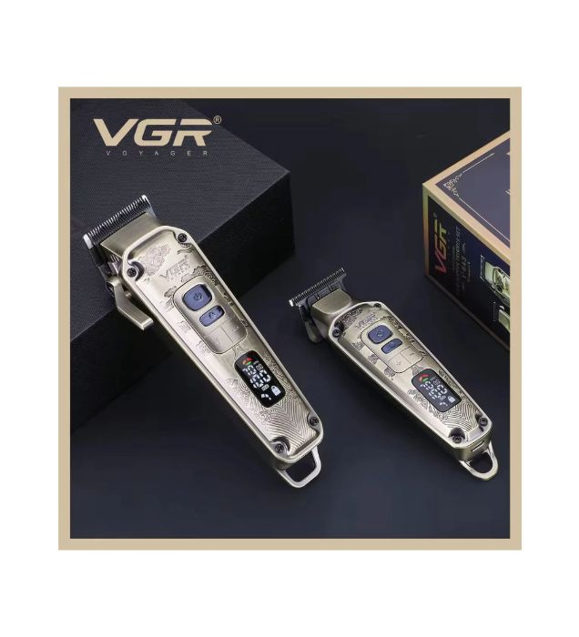 تصویر  ماشین اصلاح سر و صورت وی جی ار مدل V-643 به همراه 5V adapter