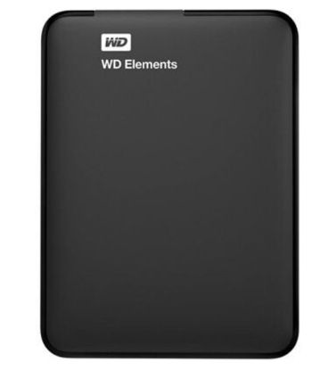 تصویر  هارد اکسترنال وسترن دیجیتال مدل Elements ظرفیت 750 گیگابایت
