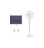 تصویر  پنکه ایستاده اسپاد مدل SOLAR_FAN به همراه پنل خورشیدی