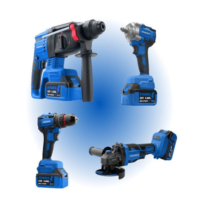تصویر  کیت شارژی چهار عددی براشلس ویوارکس VR2404-BCK