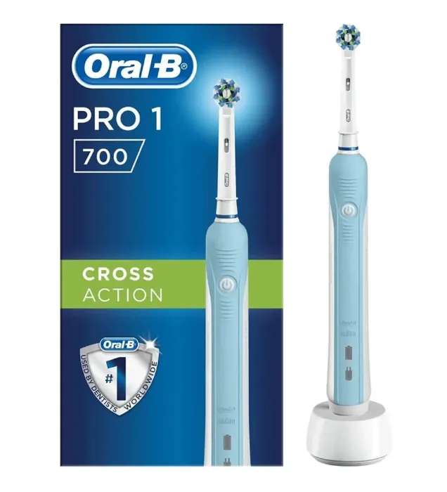 تصویر  مسواک برقی اورال-بی مدل PRO1-700 کراس اکشن