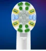 تصویر  سری یدک مسواک برقی اورال بی مدل Floss Action بسته 4 عددی