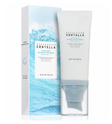تصویر  کرم ضدآفتاب بی رنگ سنتلا با 50 SPF مدل SKIN1004 مناسب پوست نرمال، خشک و حساس 50 میلی لیتر