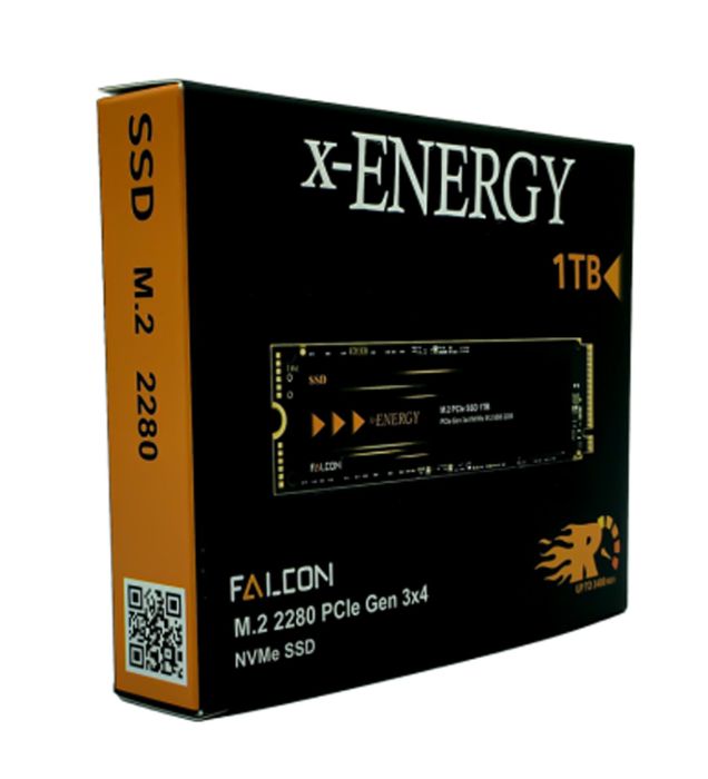 تصویر  هارد SSD اینترنال ایکس انرژی مدل FALCON M.2 NVME PCIE 3.0 2280 ظرفیت 1 ترابایت