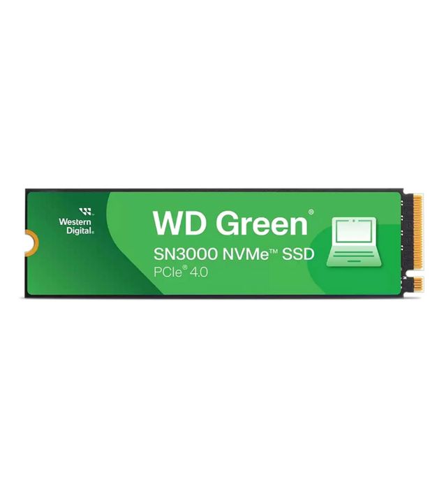 تصویر  هارد SSD اینترنال وسترن دیجیتال مدل Green SN3000 ظرفیت 500 گیگابایت