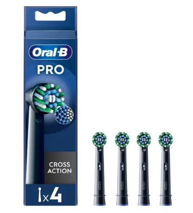 تصویر  سری یدک مسواک برقی اورال بی مدل Pro Cross Action بسته 4 عددی