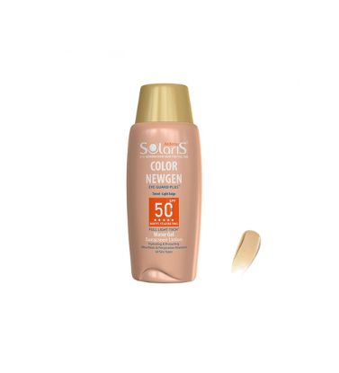 تصویر  کرم ضد آفتاب رنگی آردن سولاریس مدل Color Newgen با SPF 50 مناسب انواع پوست بژ روشن حجم 75 میلی لیتر