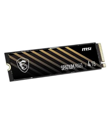 تصویر  هارد دیسک اینترنال ام اس آی مدل SPATIUM M461PCIe 4.0 NVMe M.2 ظرفیت 4 ترابایت