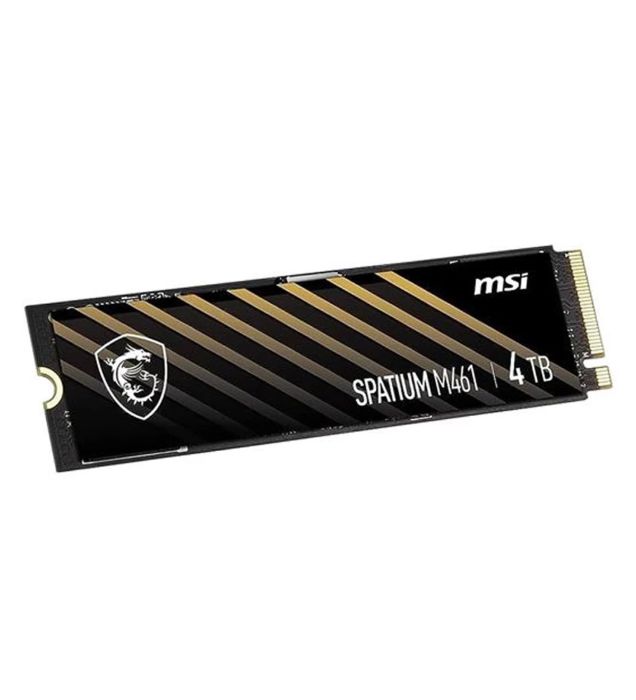 تصویر  هارد دیسک اینترنال ام اس آی مدل SPATIUM M461PCIe 4.0 NVMe M.2 ظرفیت 4 ترابایت