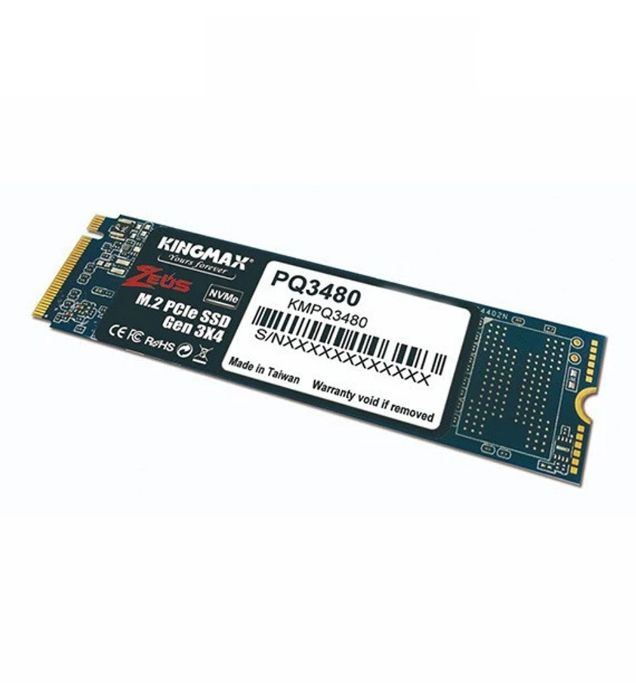 تصویر  هارد اینترنال اس اس دی کینگ مکس مدل PQ3480 M.2 2280 PCIe NVMe Gen 3x4 ظرفیت 128 گیگابایت