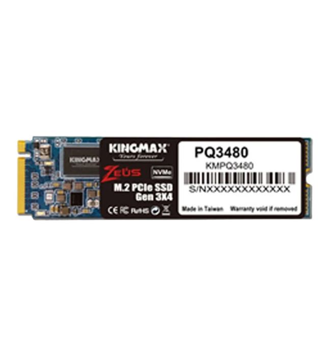 تصویر  هارد اینترنال اس اس دی کینگ مکس مدل PQ3480 M.2 2280 PCIe NVMe Gen 3x4 ظرفیت 128 گیگابایت