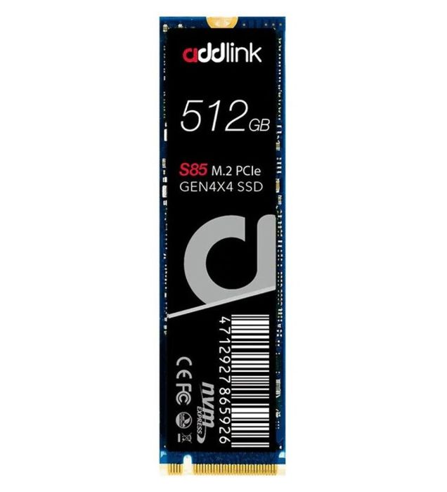 تصویر  هارد اینترنال اس اس دی ادلینک مدل S85 PCIe Gen4 NVMe ظرفیت 512 گیگابایت