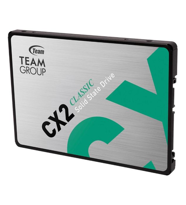 تصویر  هارد اینترنال اس اس دی تیم گروپ مدل CX2 ظرفیت 256 گیگابایت