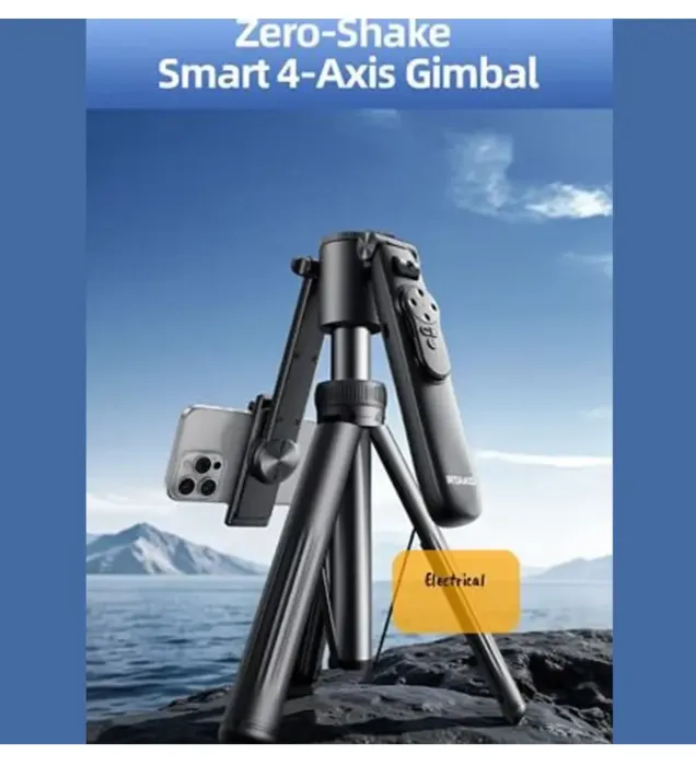تصویر  مونوپاد و سه پایه سلفی با قابلیت ردیابی 360 درجه آرتاکو مدل AI-M18