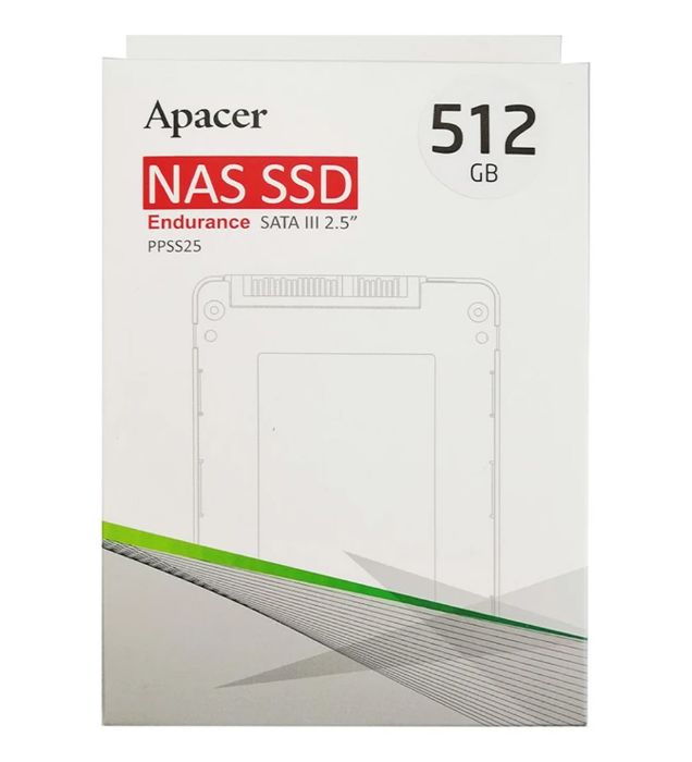 تصویر  هارد SSD اینترنال اپیسر مدل PPSS25 NAS ظرفیت 512 گیگابایت