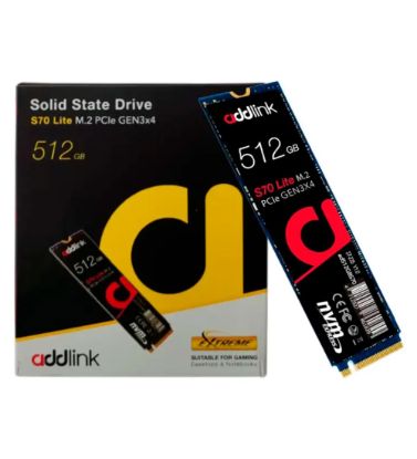 تصویر  هارد اینترنال اس اس دی ادلینک مدل S70 Lite M.2 2280 ظرفیت 512 گیگابایت