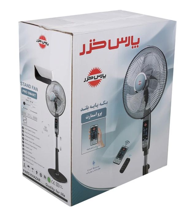 تصویر  پنکه ایستاده پارس خزر مدل Pro Smart مجهز به WiFi