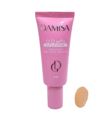 تصویر  کرم پودر بی بی مایع دامیثا شماره 02 مناسب برای انواع پوست حجم 30 میلی‌لیتر با 15 SPF