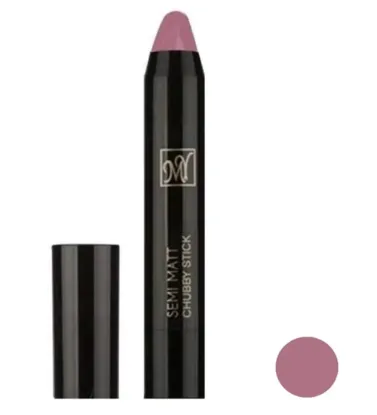تصویر  رژ لب مدادی مای مدل Semi Matt سری Black Diomond رنگ بنفش شماره 15